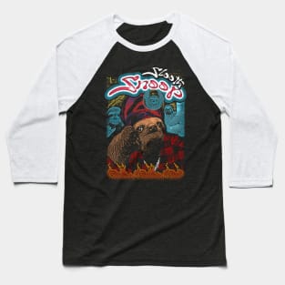 Snoop sloth vintage 80s bootleg design Baseball T-Shirt